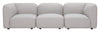 Biak Middle Chair Gray - Cozy Roots Decor