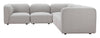 Biak Middle Chair Gray - Cozy Roots Decor