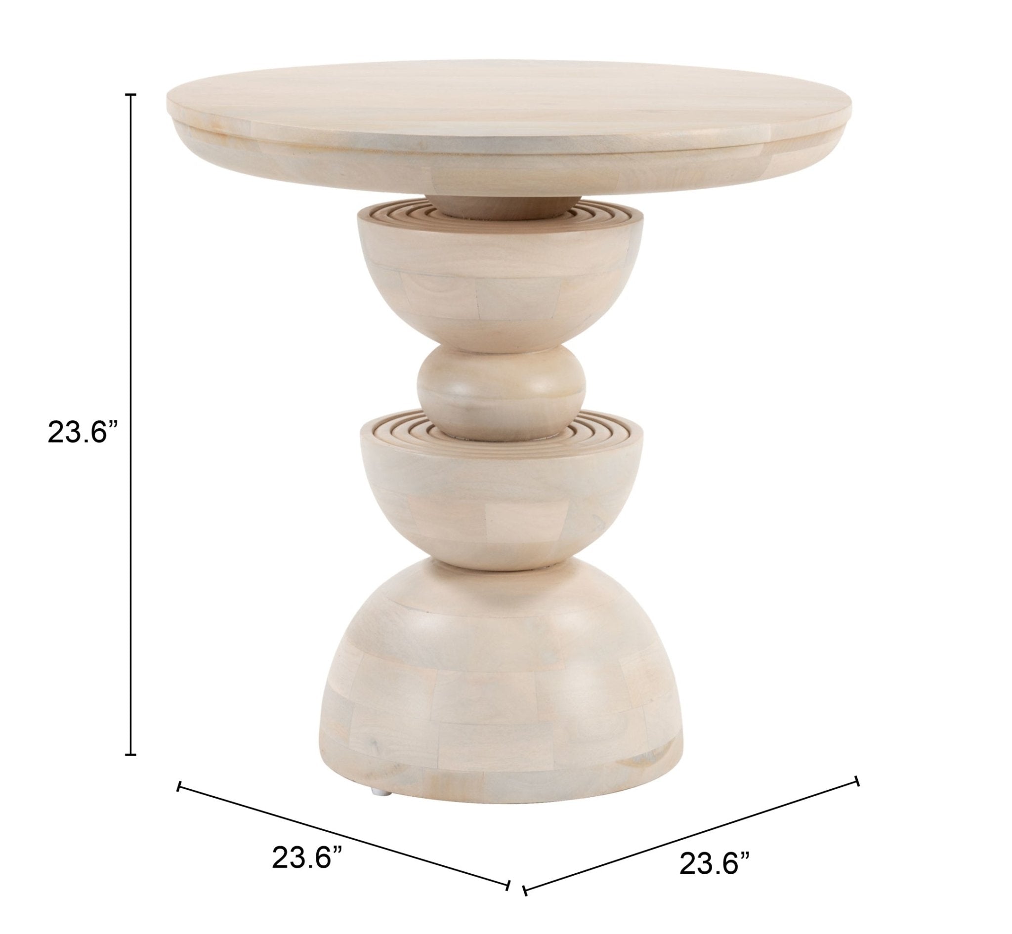Bilanka Accent Table Natural - Cozy Roots Decor
