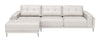 Bliss LAF Chaise Sectional Beige - Cozy Roots Decor