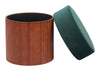 Boto Storage Ottoman Green - Cozy Roots Decor