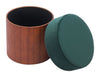 Boto Storage Ottoman Green - Cozy Roots Decor