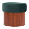 Boto Storage Ottoman Green - Cozy Roots Decor