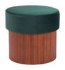 Boto Storage Ottoman Green - Cozy Roots Decor