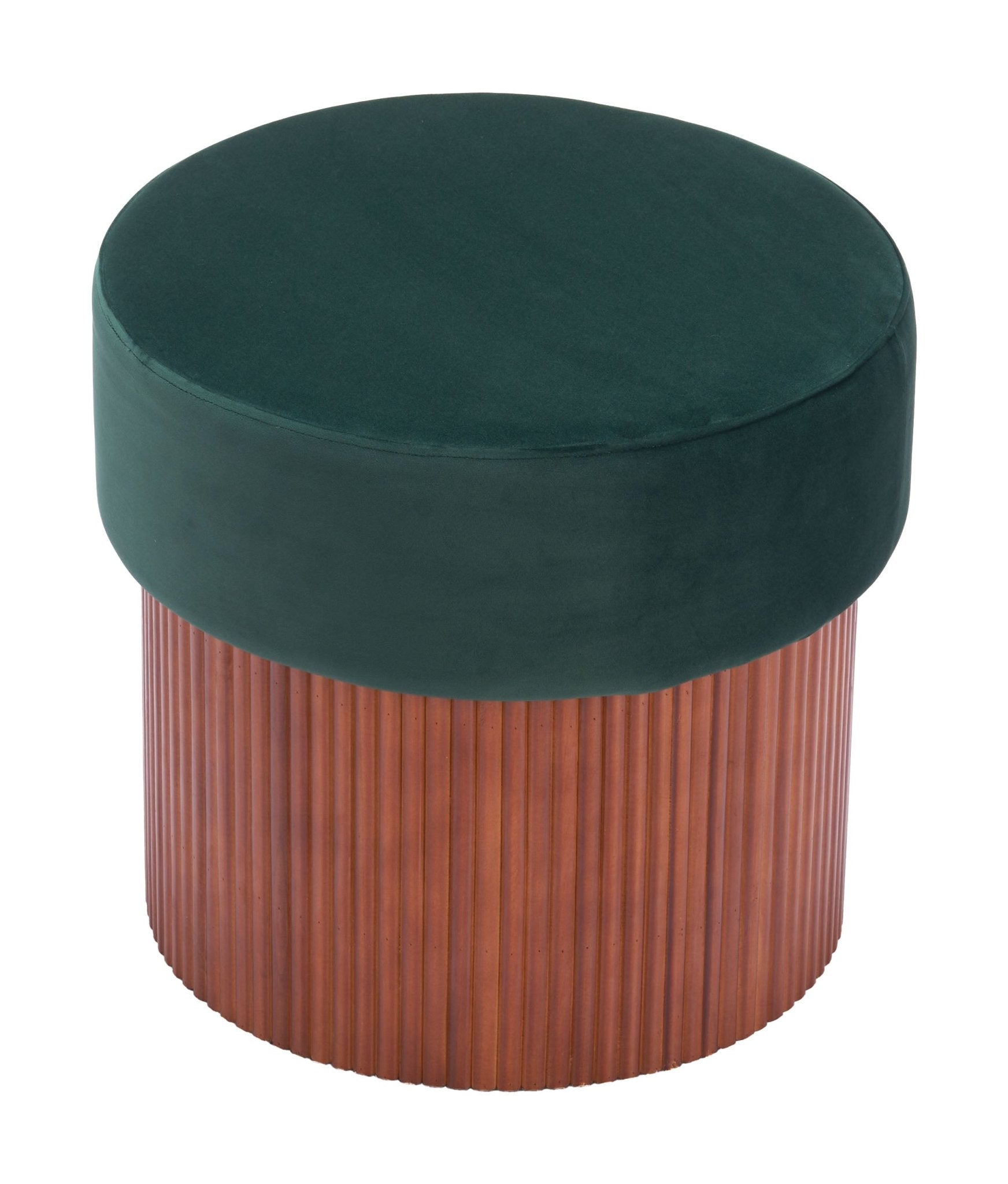 Boto Storage Ottoman Green - Cozy Roots Decor