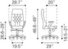 Boutique Office Chair Black - Cozy Roots Decor