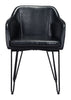 Braxton Dining Chair (Set of 2) Vintage Black - Cozy Roots Decor