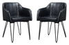 Braxton Dining Chair (Set of 2) Vintage Black - Cozy Roots Decor