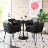 Braxton Dining Chair (Set of 2) Vintage Black - Cozy Roots Decor