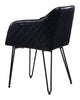 Braxton Dining Chair (Set of 2) Vintage Black - Cozy Roots Decor