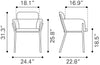 Bremor Dining Chair (Set of 2) Beige - Cozy Roots Decor