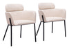 Bremor Dining Chair (Set of 2) Beige - Cozy Roots Decor