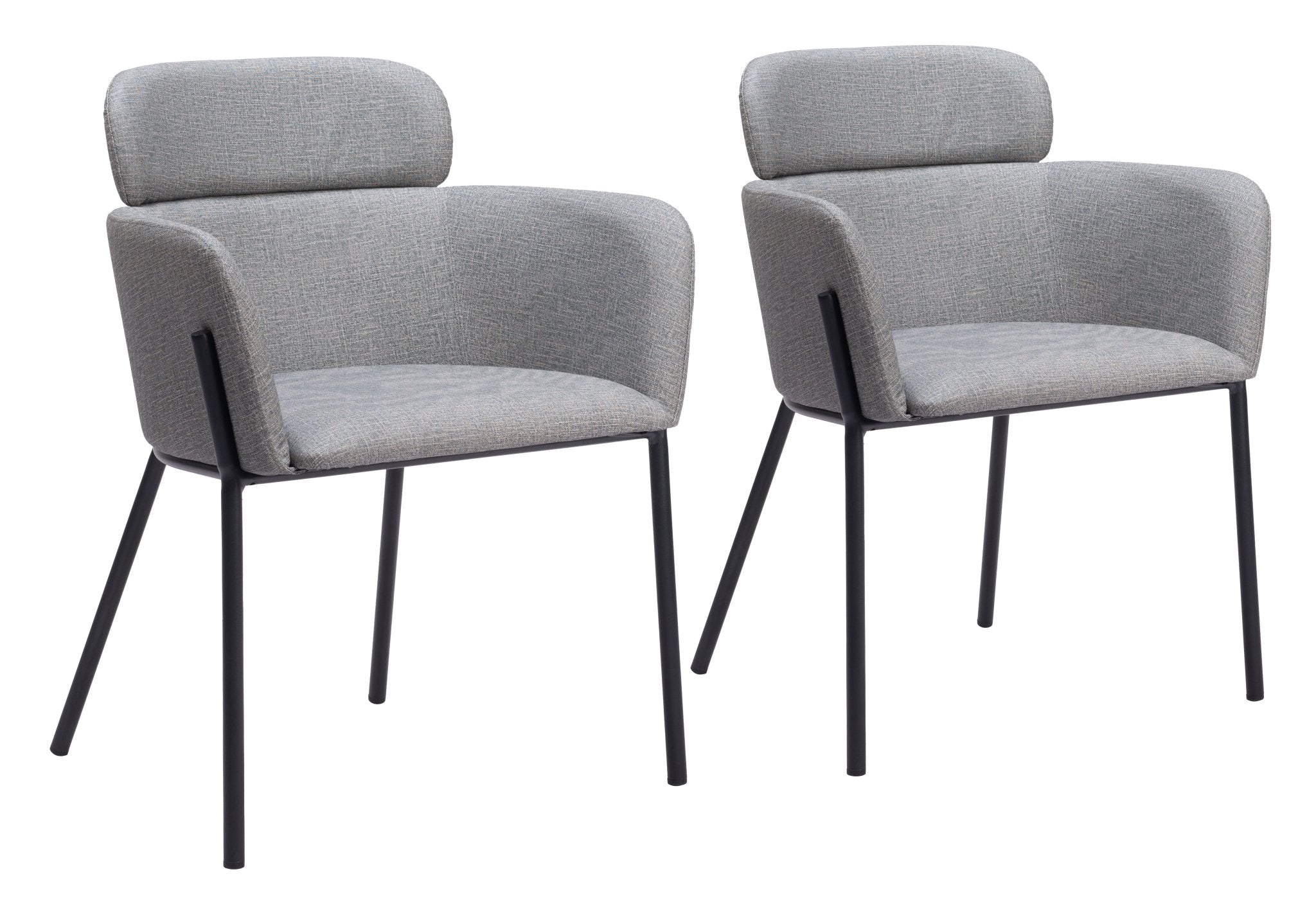 Bremor Dining Chair (Set of 2) Slate Gray - Cozy Roots Decor