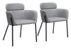 Bremor Dining Chair (Set of 2) Slate Gray - Cozy Roots Decor