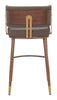 Brew Barstool (Set of 2) Brown & Walnut - Cozy Roots Decor