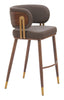 Brew Barstool (Set of 2) Brown & Walnut - Cozy Roots Decor