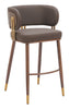 Brew Barstool (Set of 2) Brown & Walnut - Cozy Roots Decor