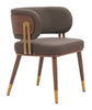 Brew Dining Chair (Set of 2) Brown & Walnut - Cozy Roots Decor