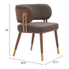 Brew Dining Chair (Set of 2) Brown & Walnut - Cozy Roots Decor