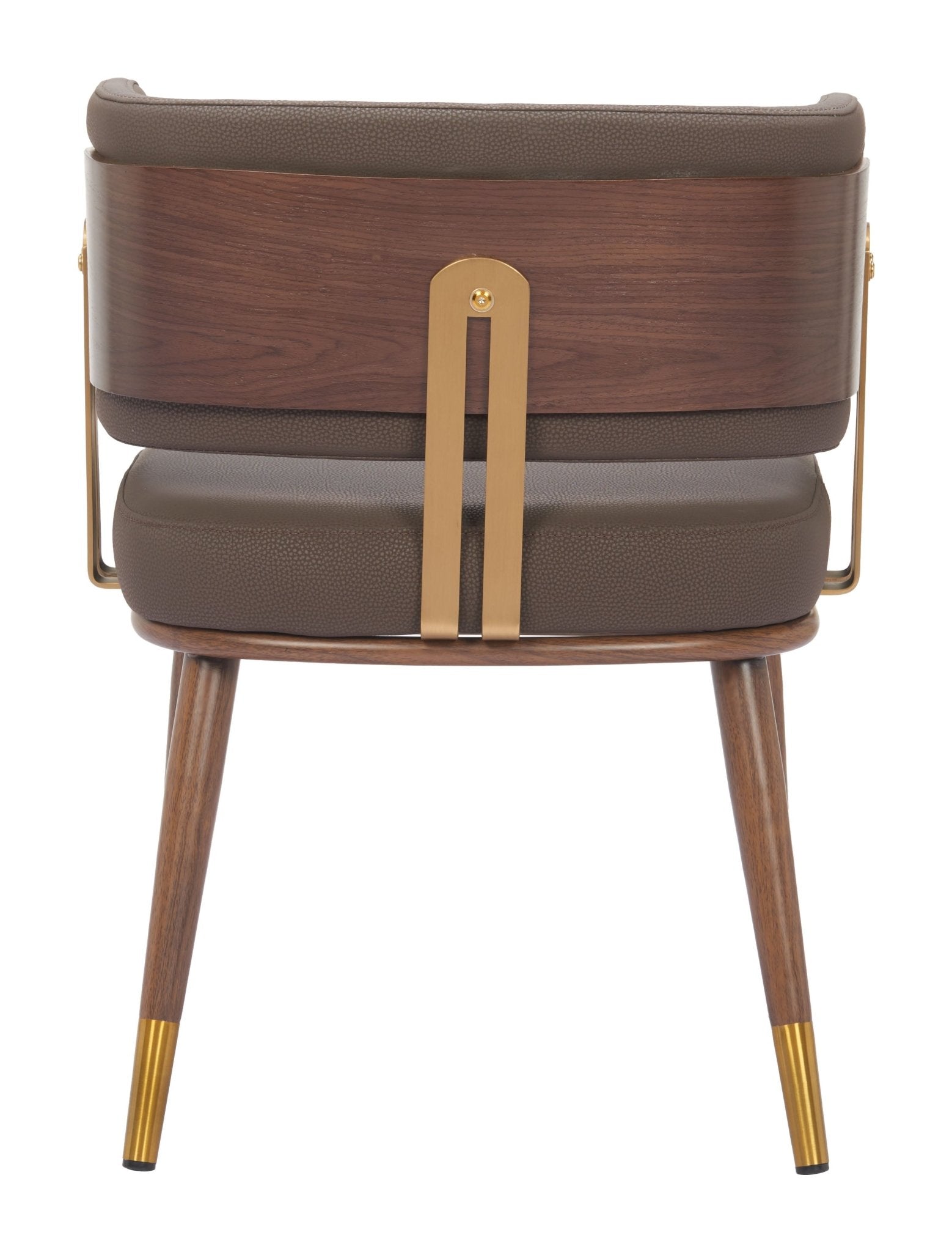 Brew Dining Chair (Set of 2) Brown & Walnut - Cozy Roots Decor