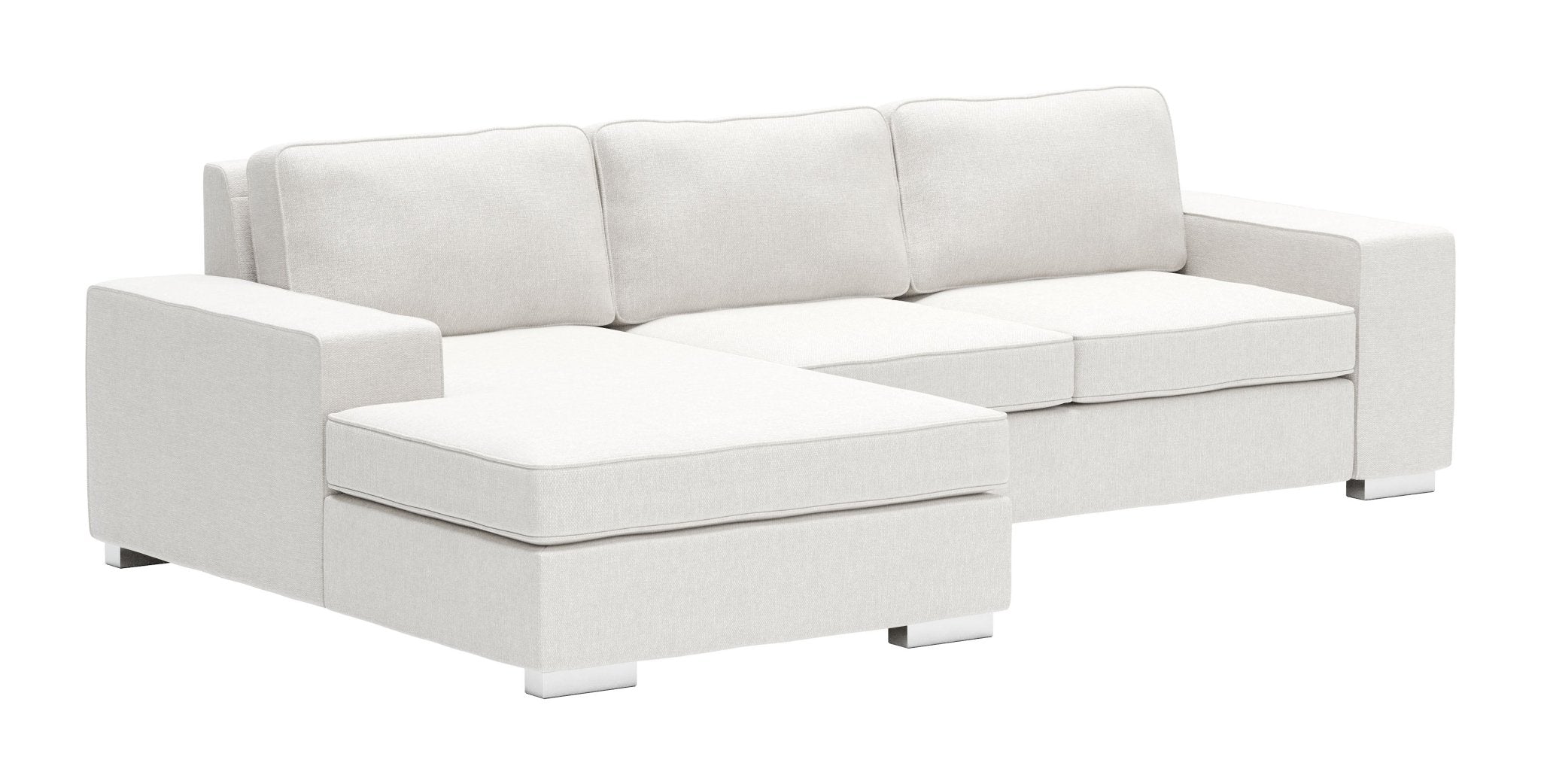 Brickell Sectional White - Cozy Roots Decor
