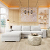 Brickell Sectional White - Cozy Roots Decor