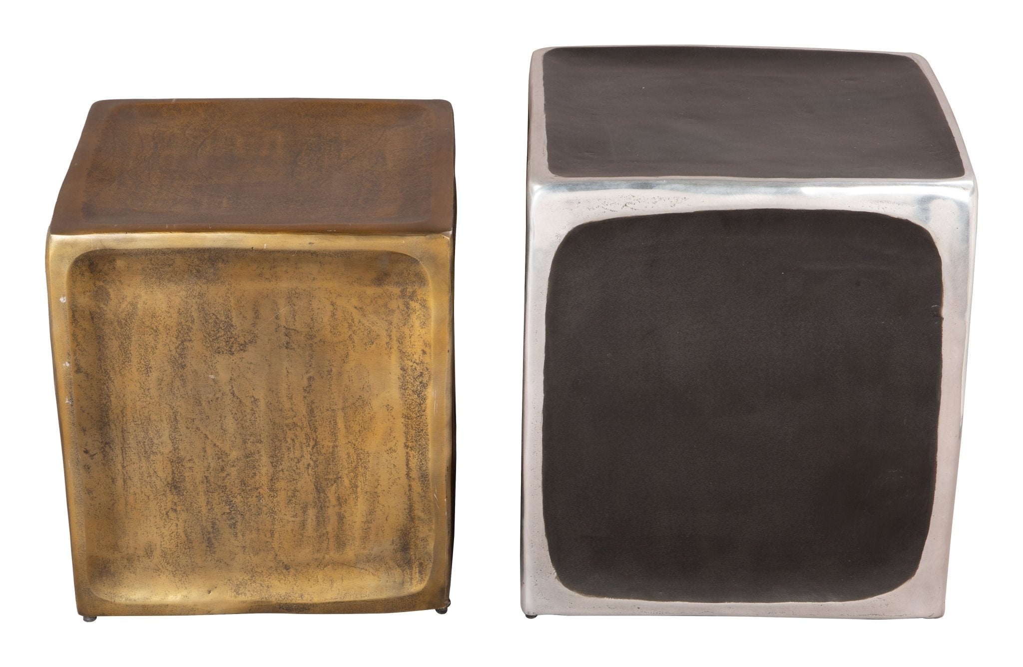 Brics Side Table Set (2 - Piece) Multicolor - Cozy Roots Decor
