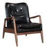 Bully Lounge Chair & Ottoman Black - Cozy Roots Decor
