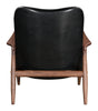 Bully Lounge Chair & Ottoman Black - Cozy Roots Decor