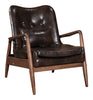 Bully Lounge Chair & Ottoman Brown - Cozy Roots Decor