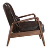 Bully Lounge Chair & Ottoman Brown - Cozy Roots Decor