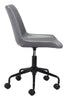 Byron Office Chair Gray - Cozy Roots Decor