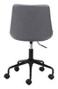 Byron Office Chair Gray - Cozy Roots Decor