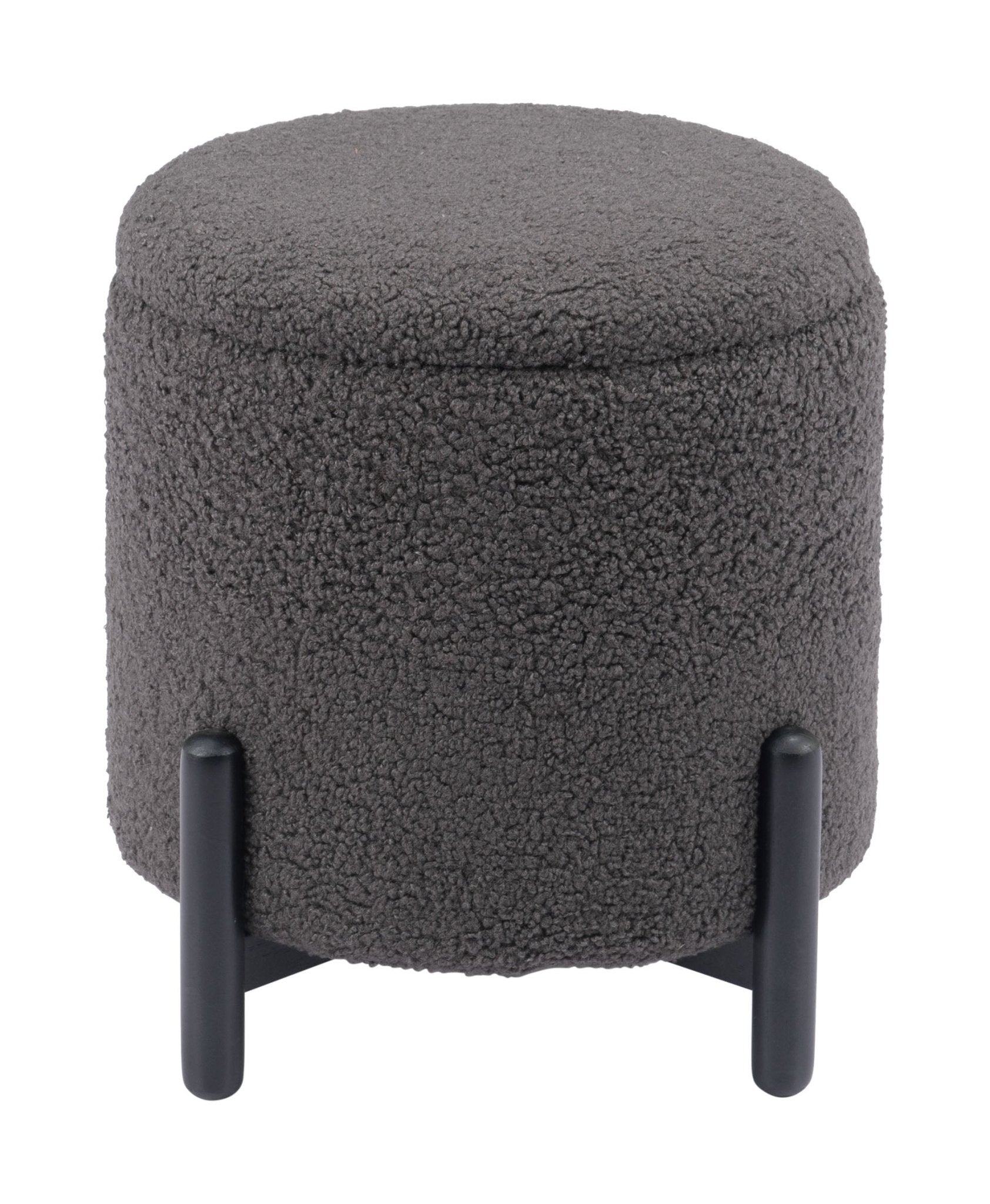 Calistoga Storage Ottoman Dark Gray - Cozy Roots Decor