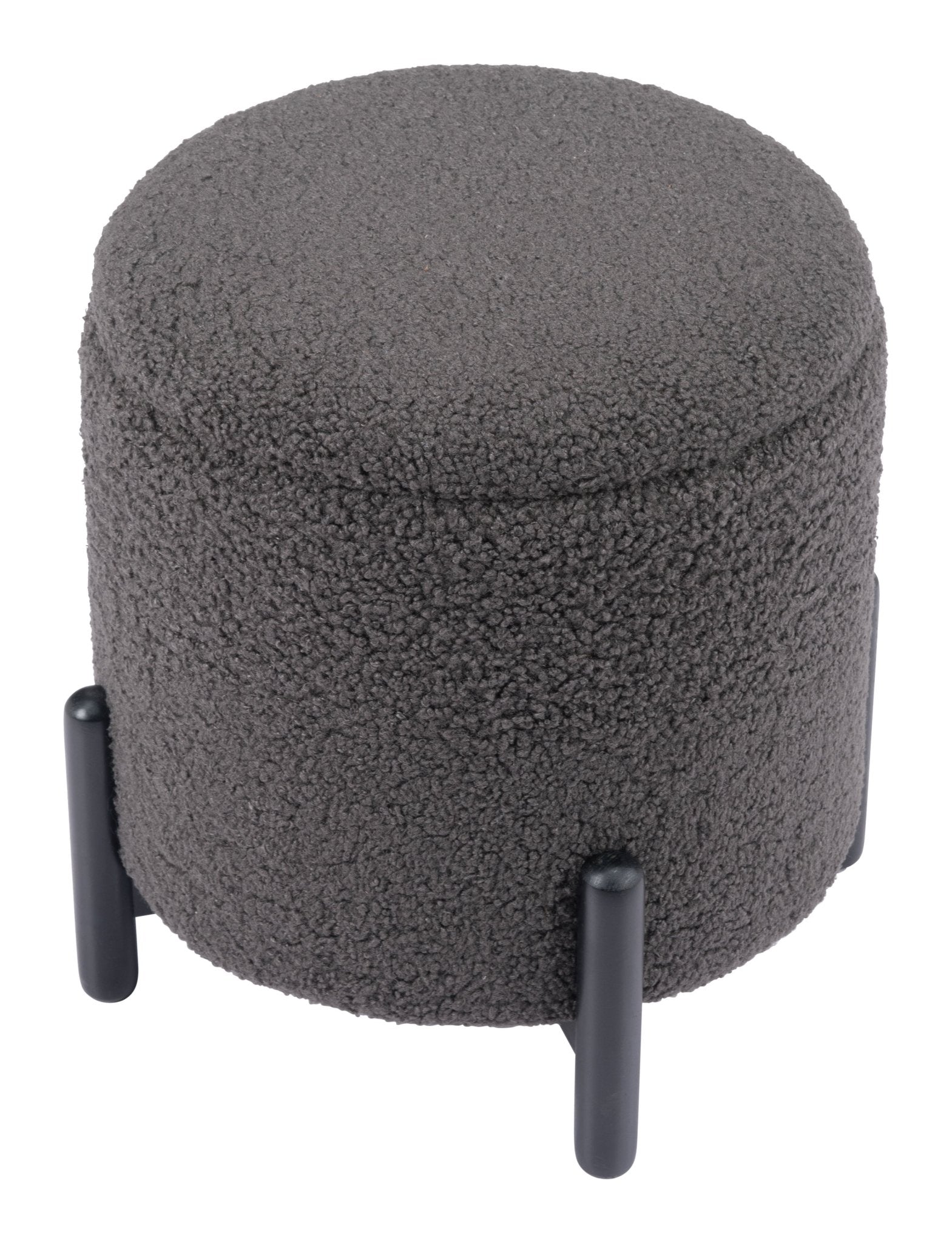 Calistoga Storage Ottoman Dark Gray - Cozy Roots Decor