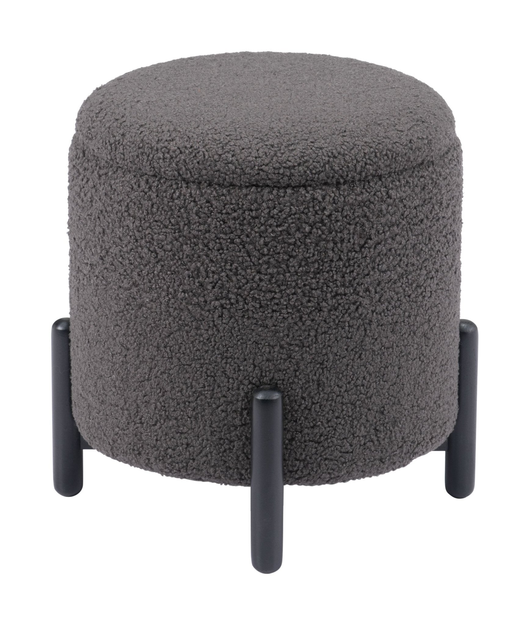 Calistoga Storage Ottoman Dark Gray - Cozy Roots Decor