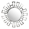 Calmar Round Mirror Chrome - Cozy Roots Decor