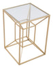 Canyon Side Table Gold - Cozy Roots Decor