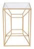 Canyon Side Table Gold - Cozy Roots Decor