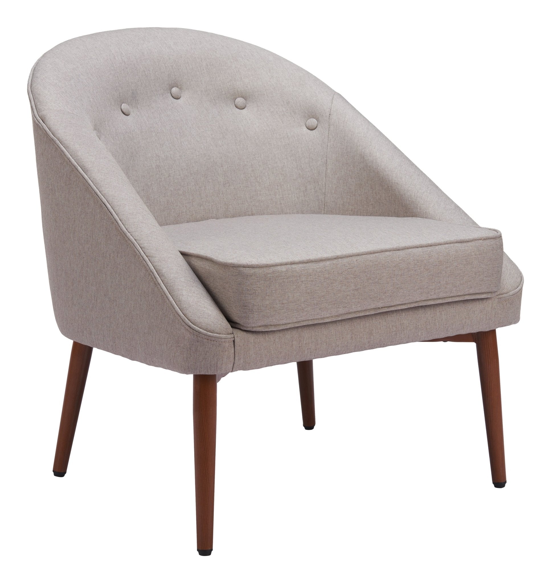 Carter Accent Chair Gray - Cozy Roots Decor