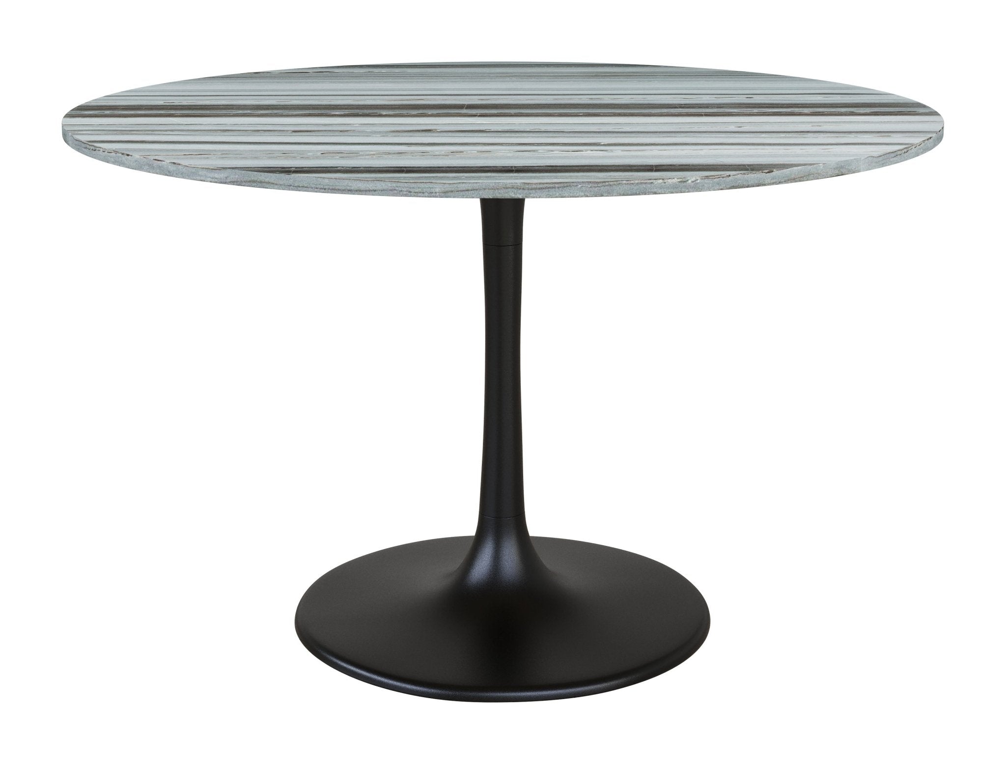 Central City Dining Table Gray & Black - Cozy Roots Decor