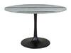 Central City Dining Table Gray & Black - Cozy Roots Decor