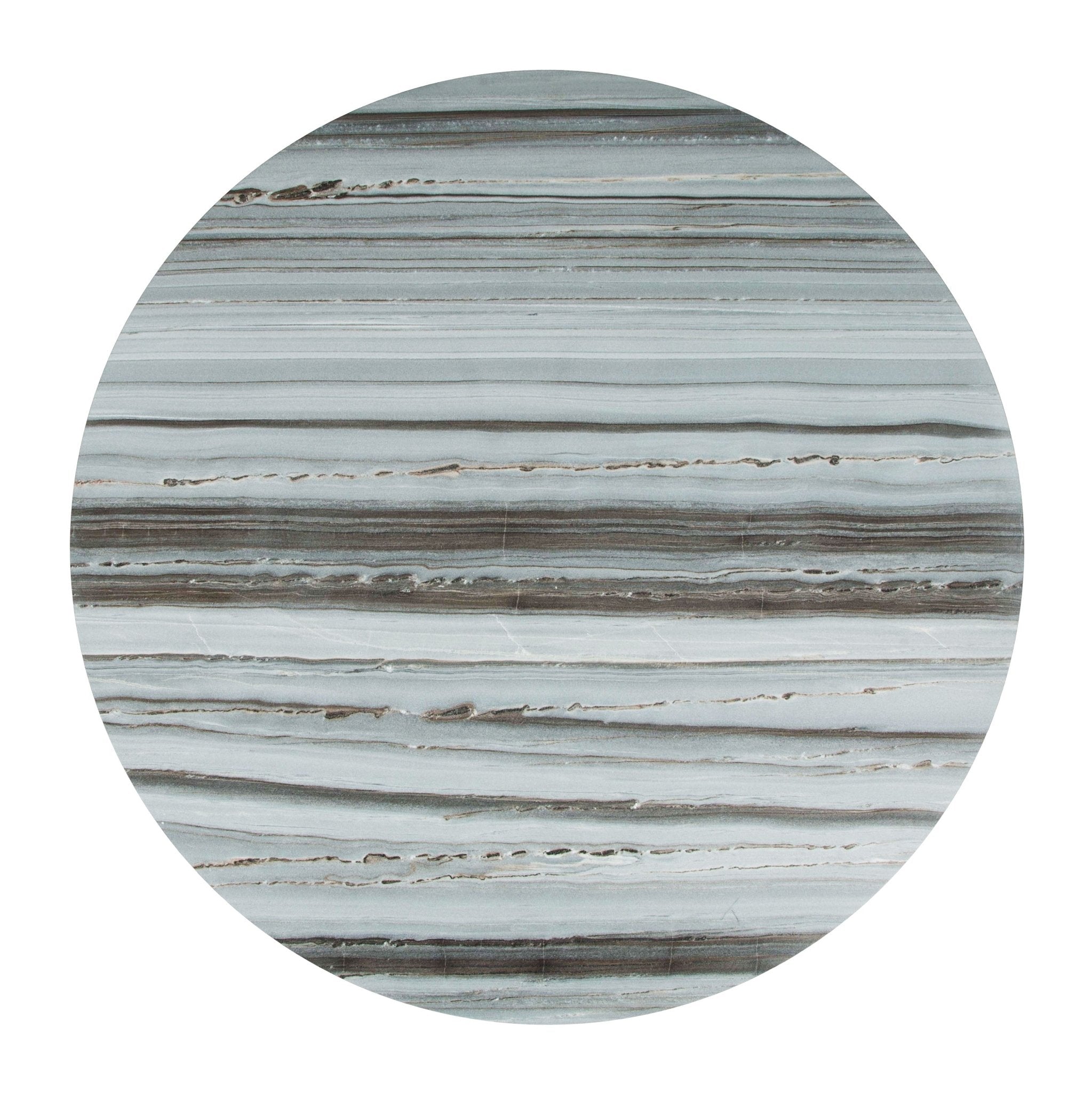Central City Dining Table Gray & Black - Cozy Roots Decor