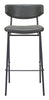 Charon Barstool (Set of 2) Vintage Black - Cozy Roots Decor