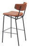 Charon Barstool (Set of 2) Vintage Brown - Cozy Roots Decor