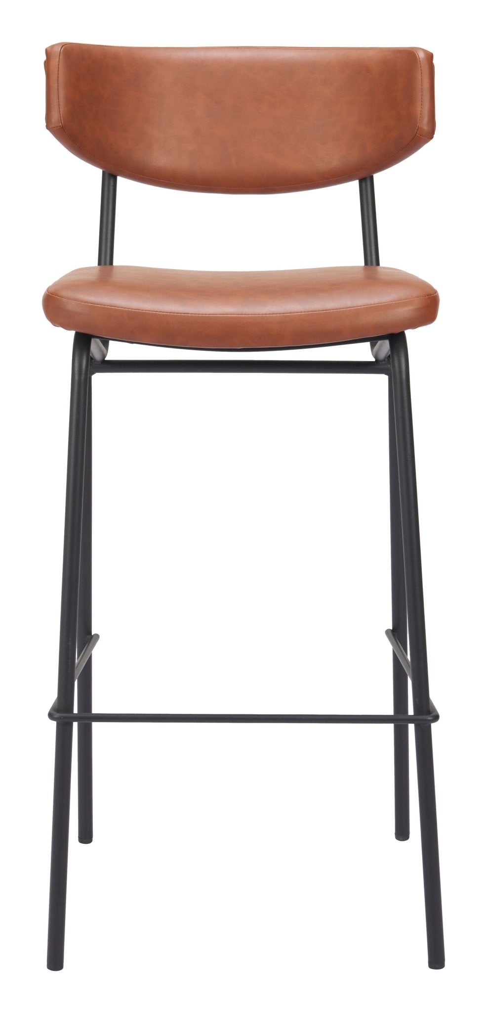 Charon Barstool (Set of 2) Vintage Brown - Cozy Roots Decor
