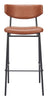Charon Barstool (Set of 2) Vintage Brown - Cozy Roots Decor