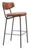 Charon Barstool (Set of 2) Vintage Brown - Cozy Roots Decor