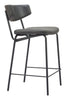 Charon Counter Stool (Set of 2) Vintage Black - Cozy Roots Decor