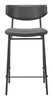 Charon Counter Stool (Set of 2) Vintage Black - Cozy Roots Decor